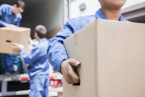 Man and van service preparing for a move in Ealing