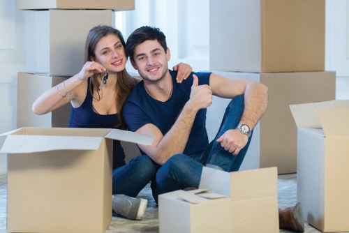 Office relocation team planning a business move in Ealing